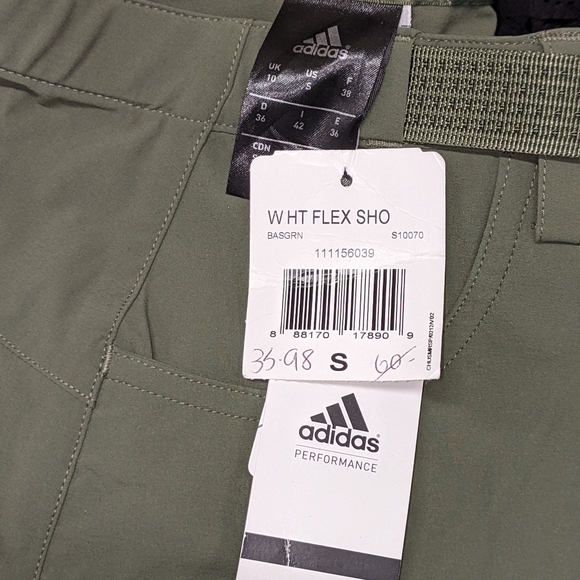 ADIDAS HIKING WATER RESISTANT CARGO SHORTS - Picture 4 of 4